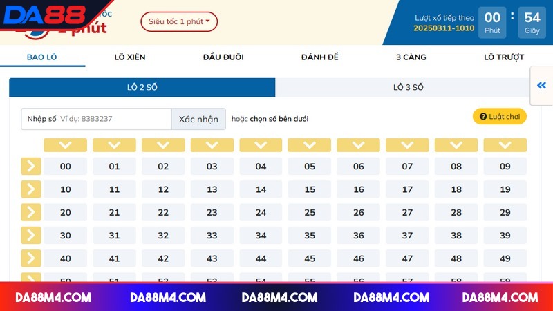 Đa dạng loại hình chơi lô đề siêu tốc hấp dẫn